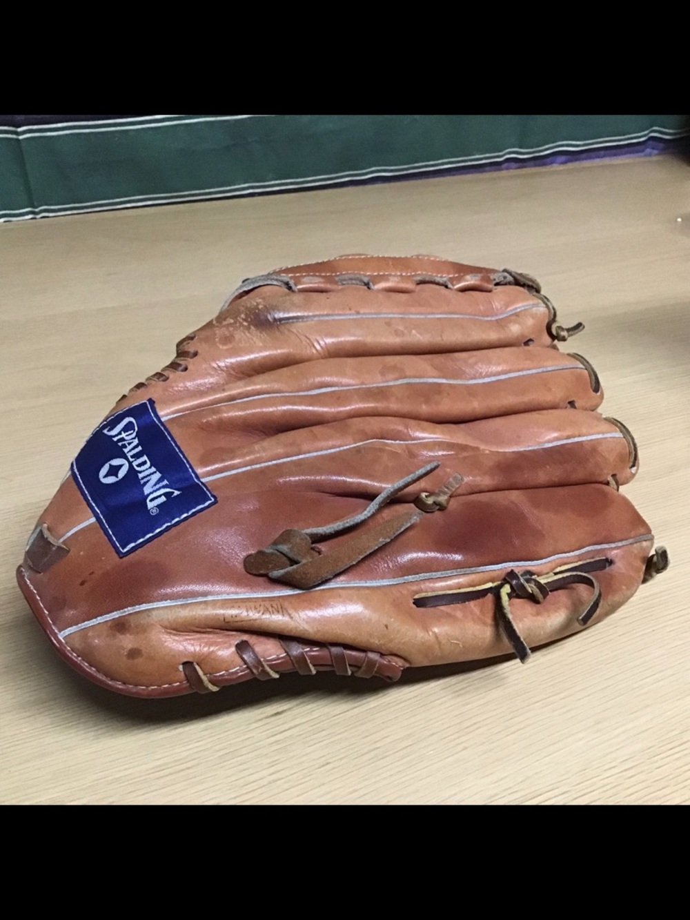Spalding Softball Supreme Competition Baseball Leather mitt glove 42-822 LHT 12"